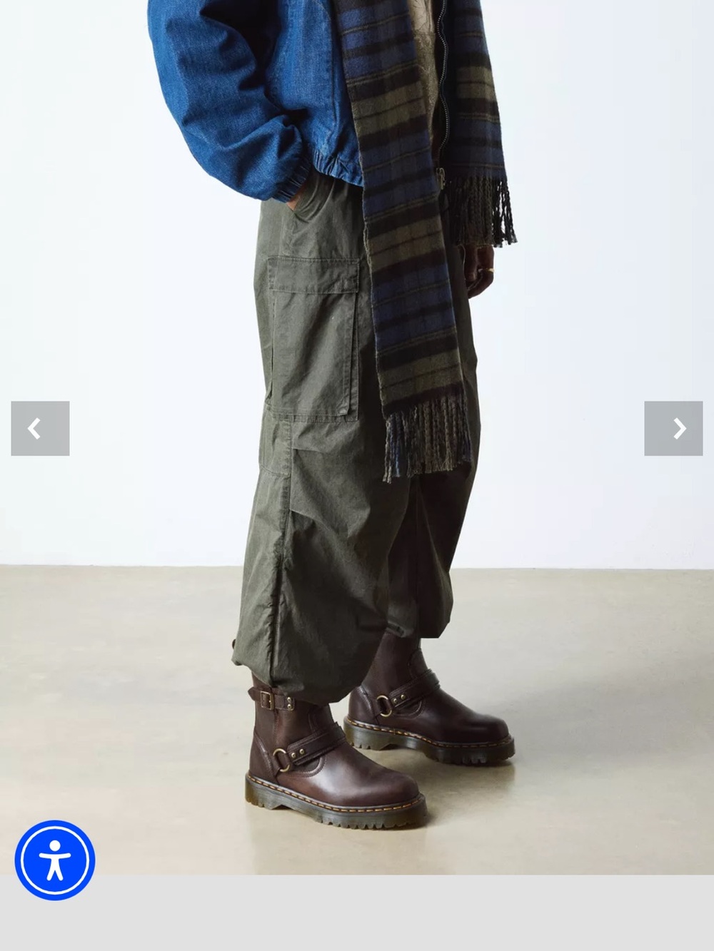 Dr. Marten ANISTONE harness brown boots - Picture 7 of 11